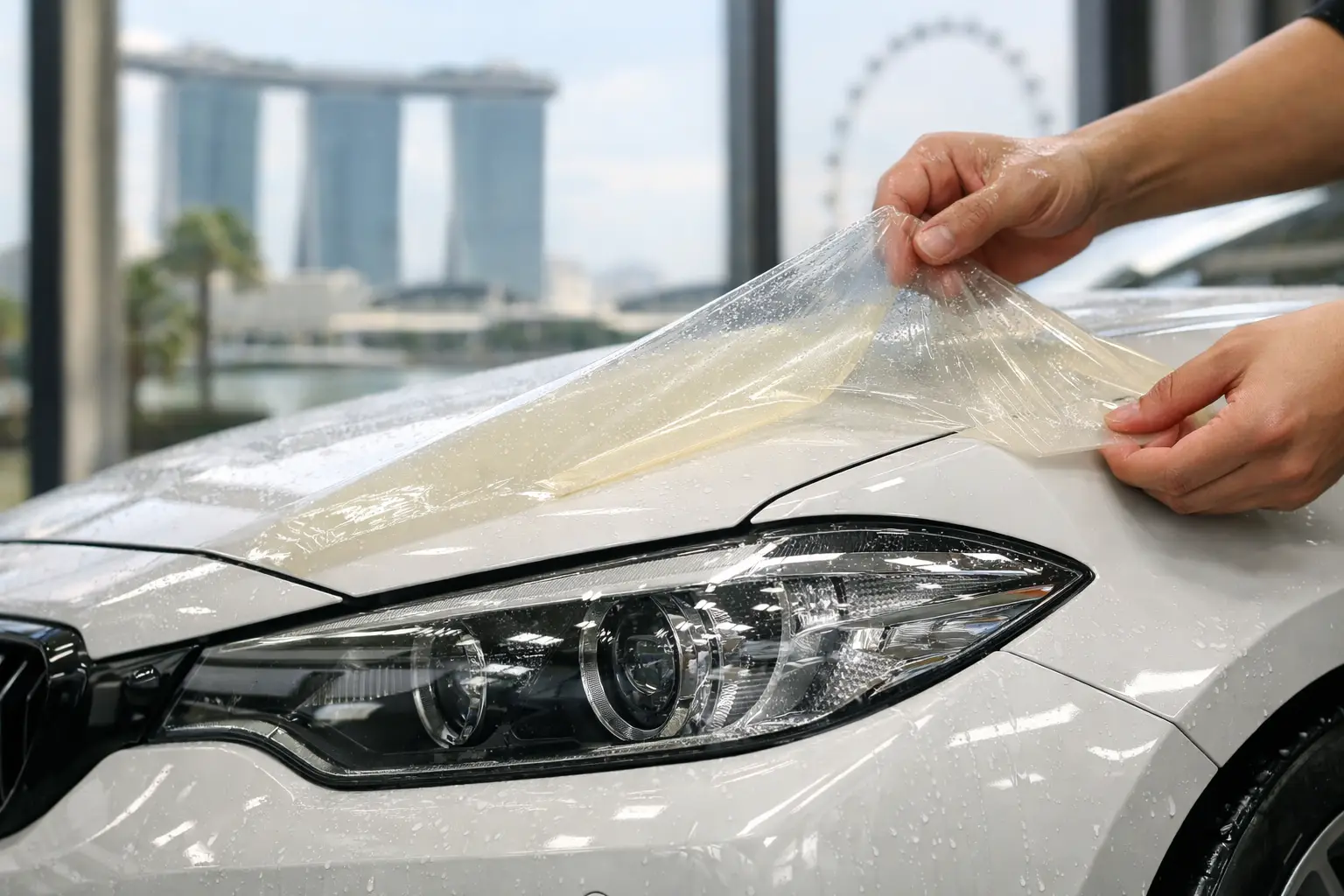 Does Paint Protection Film Yellow in Singapore?