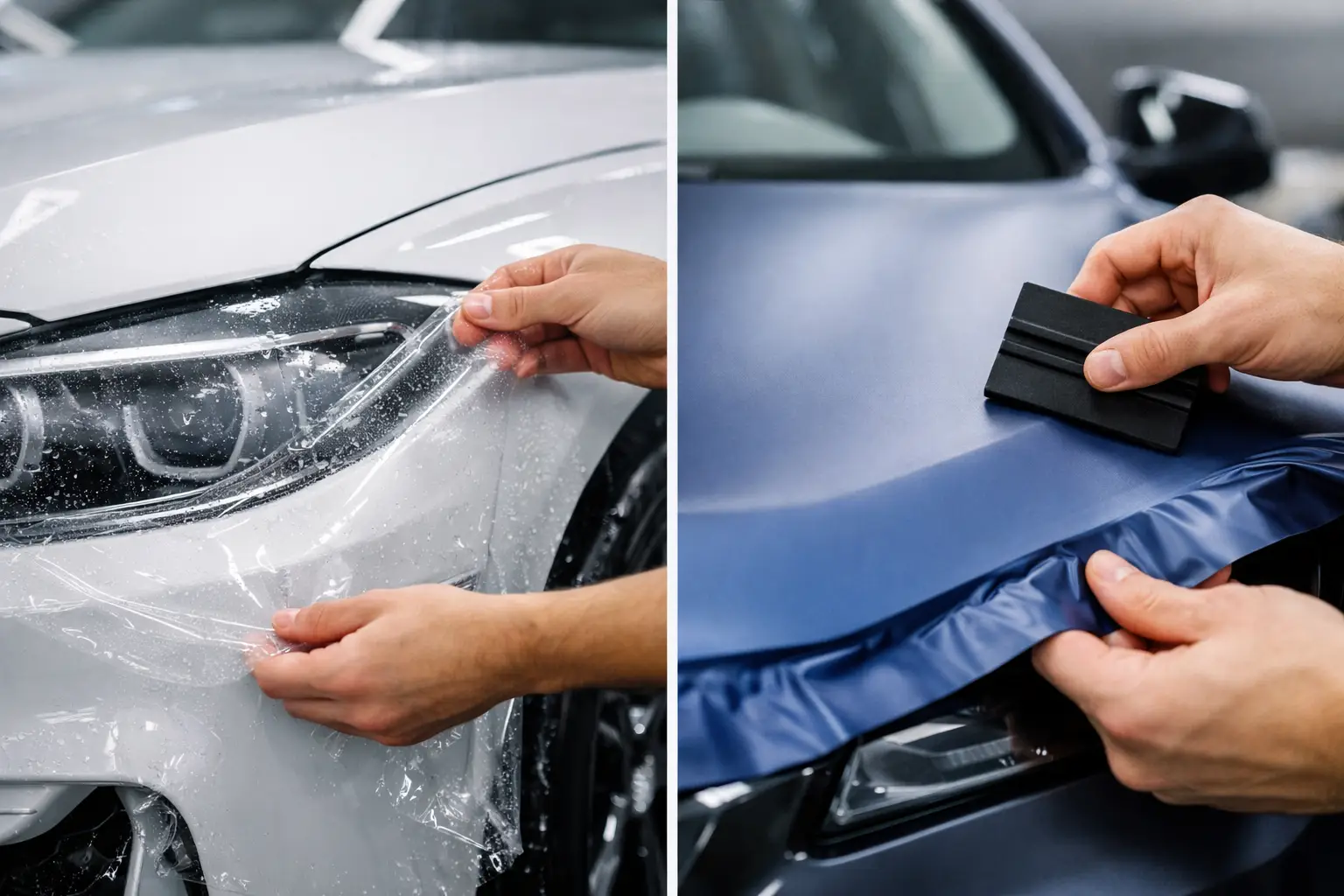 Paint Protection Film Versus Vinyl Wrap