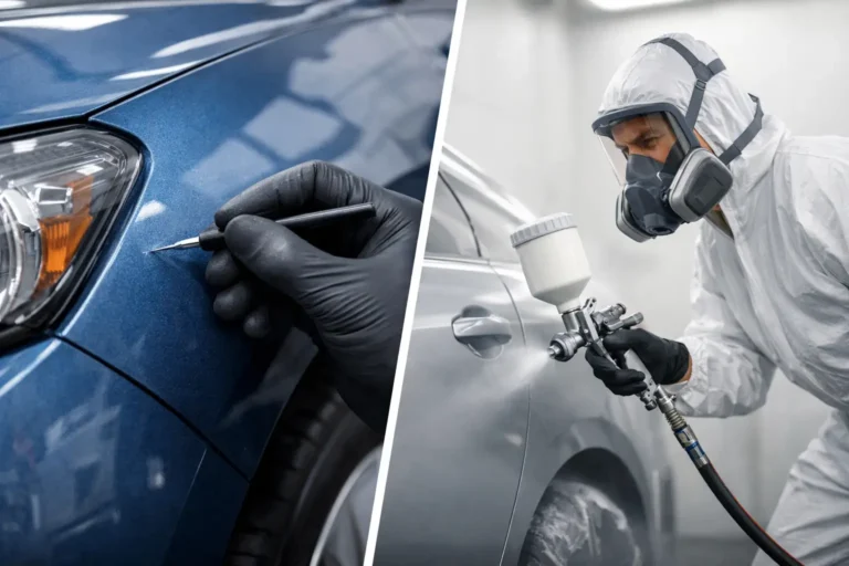 Paint Touch Up vs Respray: Which Is Right?