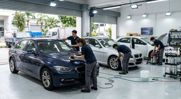 Best car detailing packages for fleet cars in Singapore 2026