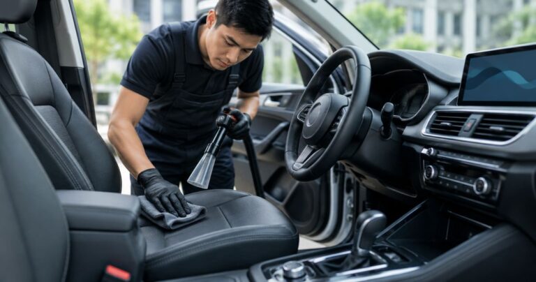 Best car interior cleaning services in Singapore 2026