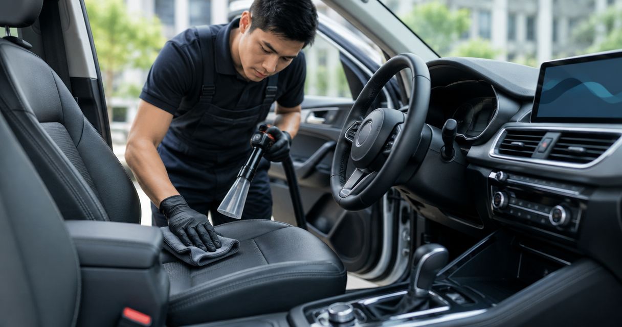 Best car interior cleaning services in Singapore 2026
