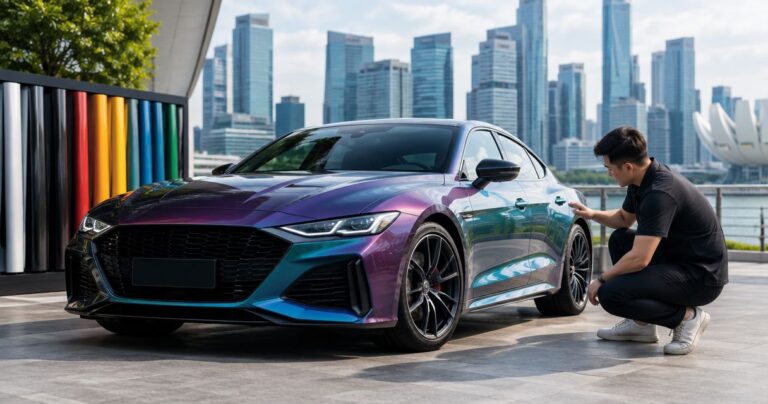 Best colour PPF films for cars in Singapore 2026