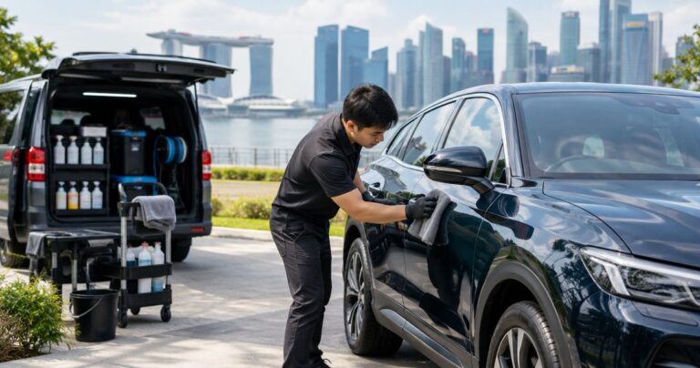 Best mobile car detailing services in Singapore 2026