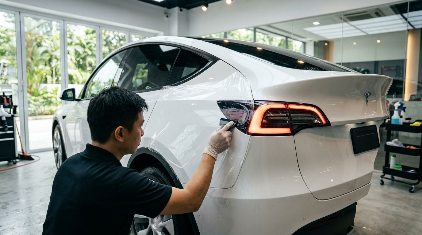 Best paint protection film for EVs in Singapore 2026