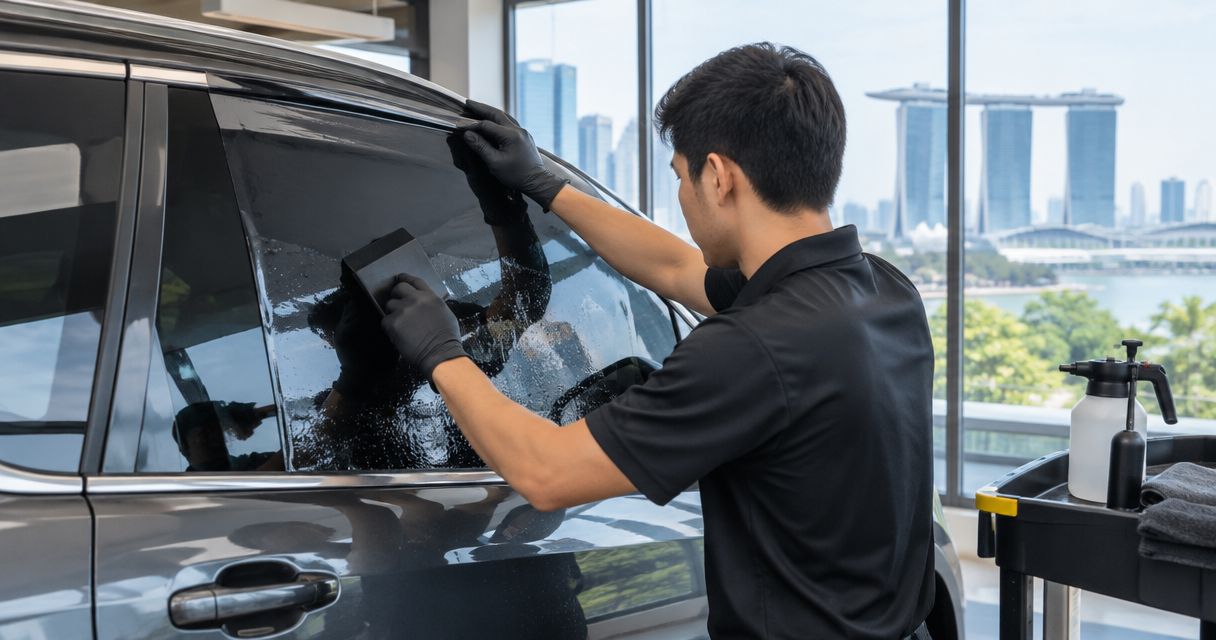 Best window tint film brands in Singapore 2026
