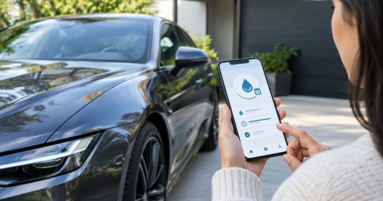 Automatic reminders for ceramic coating maintenance washes