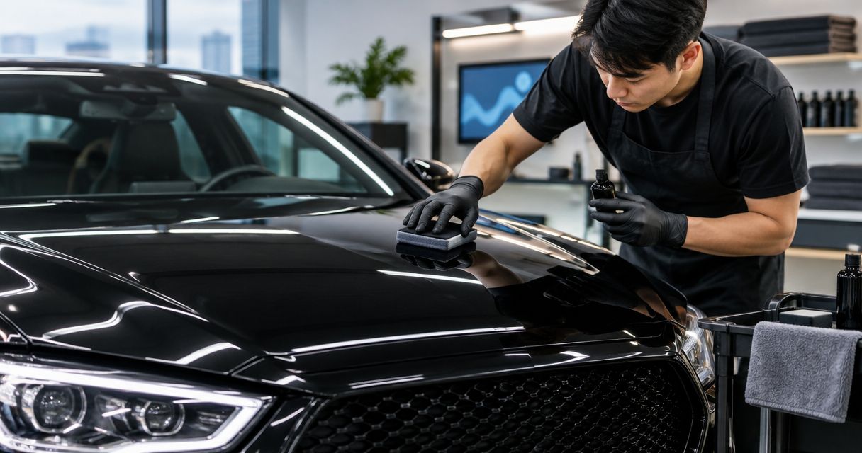 Best ceramic coating for black cars in Singapore 2026