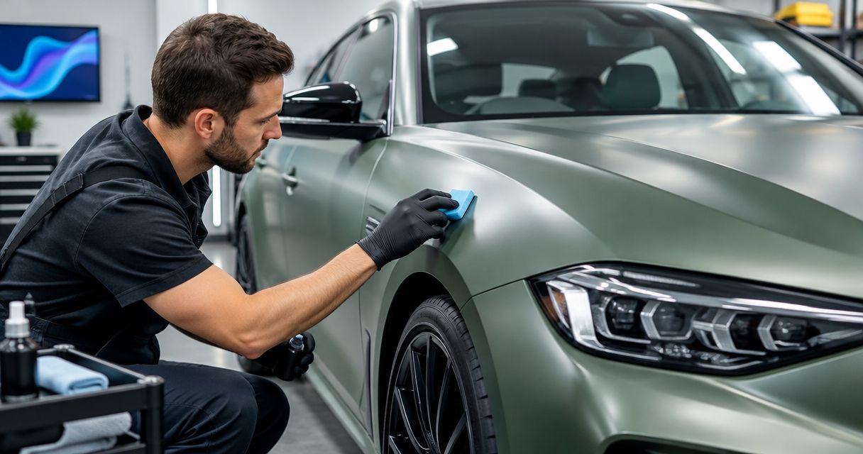 Can ceramic coating be applied to a wrapped car?