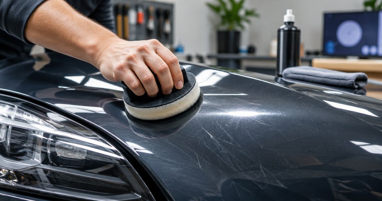 Can ceramic coating remove existing scratches?