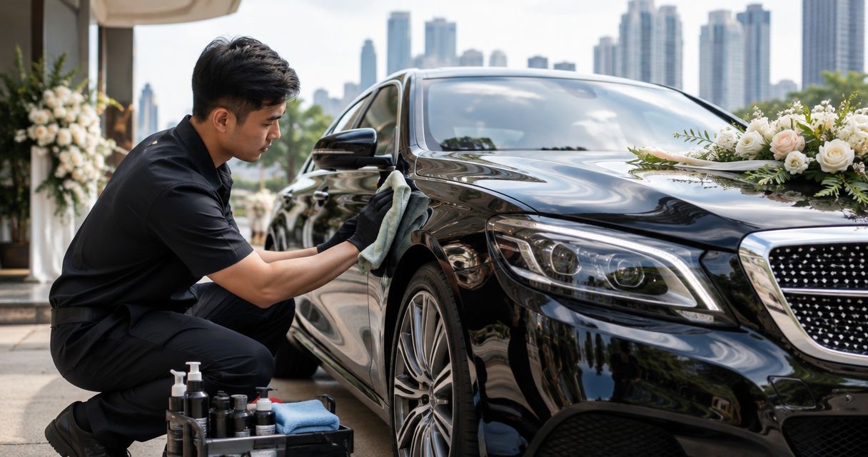 Ceramic coating for wedding car rental fleets: complete 2026 guide