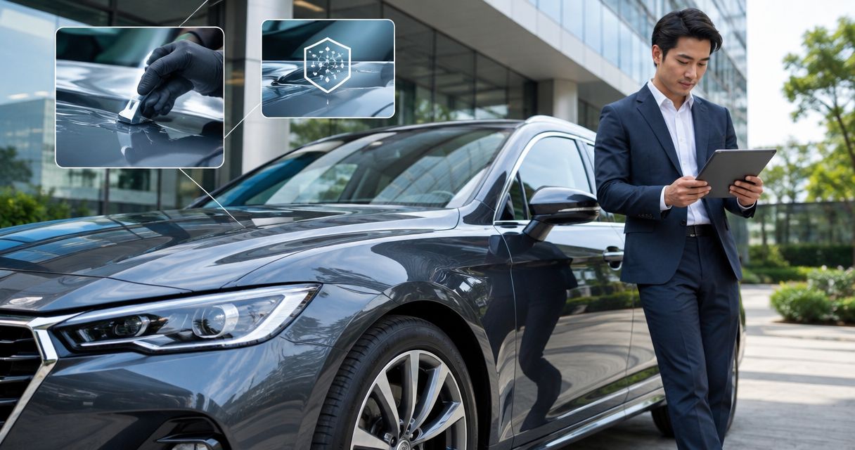 Fold PPF and ceramic coating into your corporate car budget