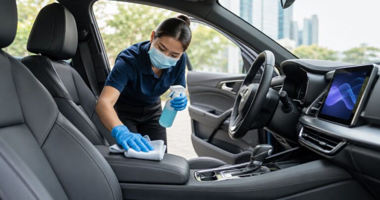 Interior sanitization for car rental companies: complete 2026 guide