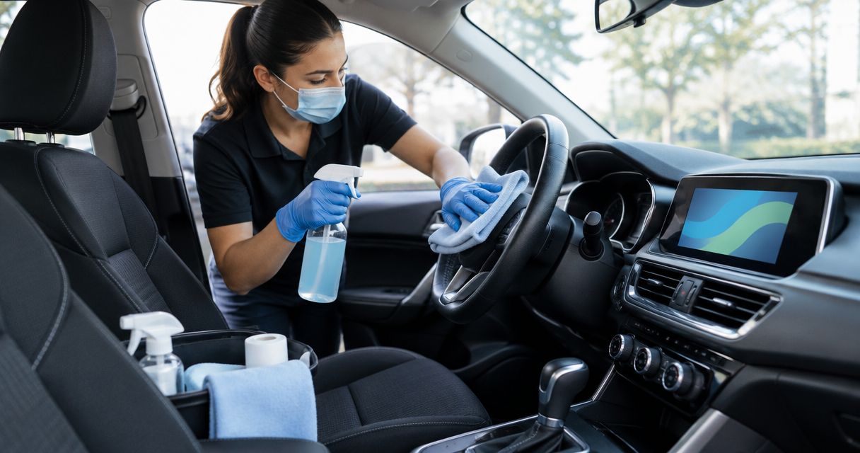 Interior sanitization for driving school cars: complete 2026 guide