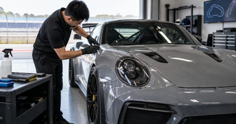 Paint protection film for track day drivers: complete 2026 guide