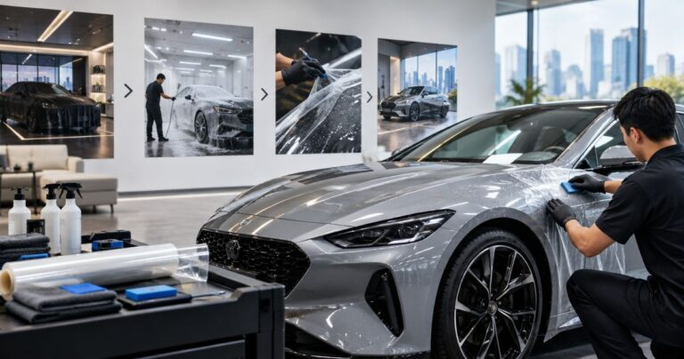Showroom collection to paint protection film: 2026 workflow